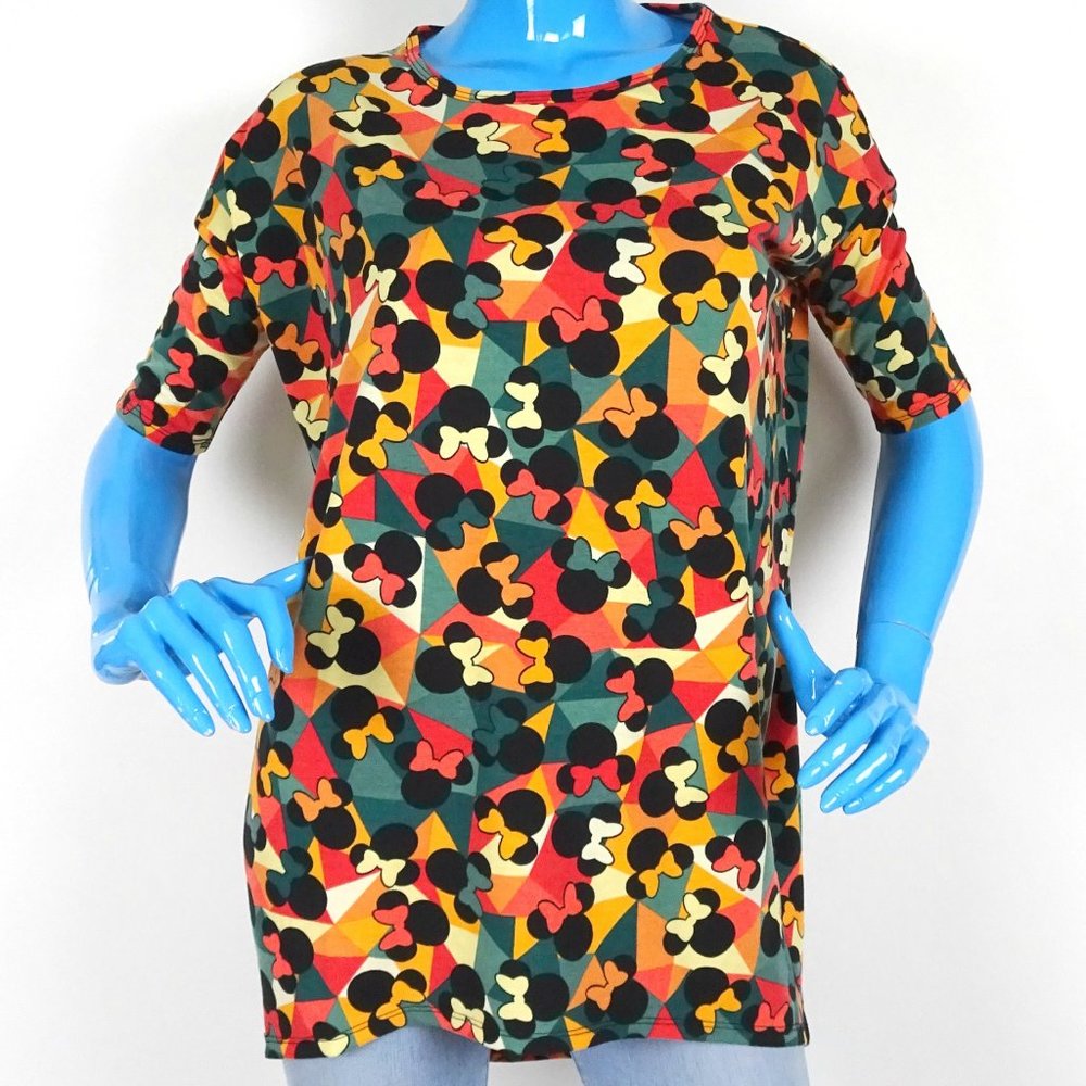 LuLaRoe Disney Minnie Mouse Irma Tunic Top XS 2 4